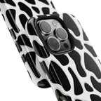 Spotted Animal Print Phone Case (Apple & Android) - Pink Sweetheart