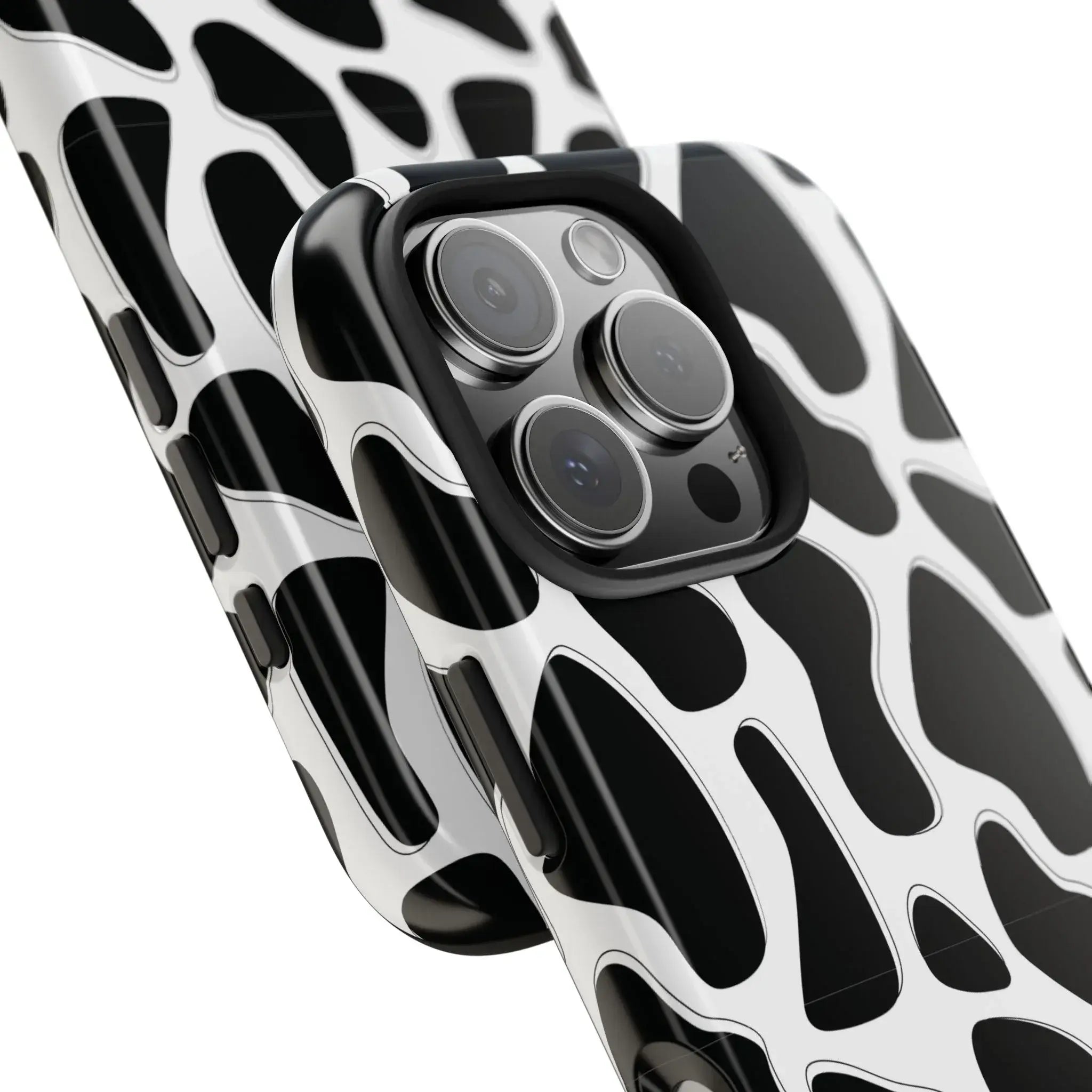 Spotted Animal Print Phone Case (Apple & Android) - Pink Sweetheart