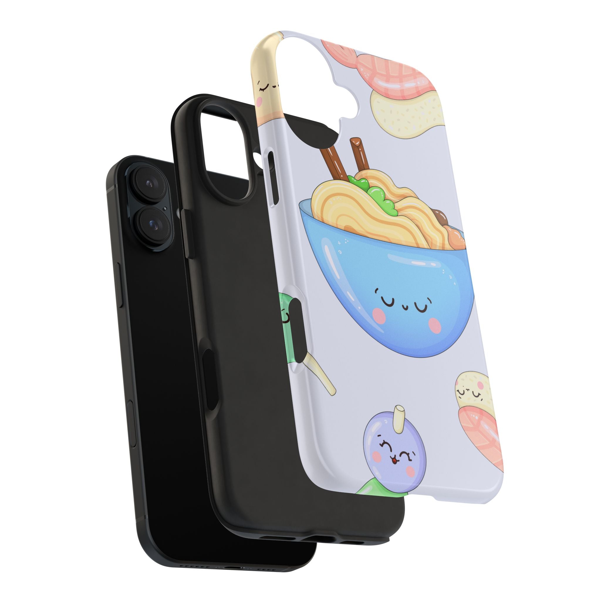 Kawaii Anime Snacks Phone Case (Apple & Android)