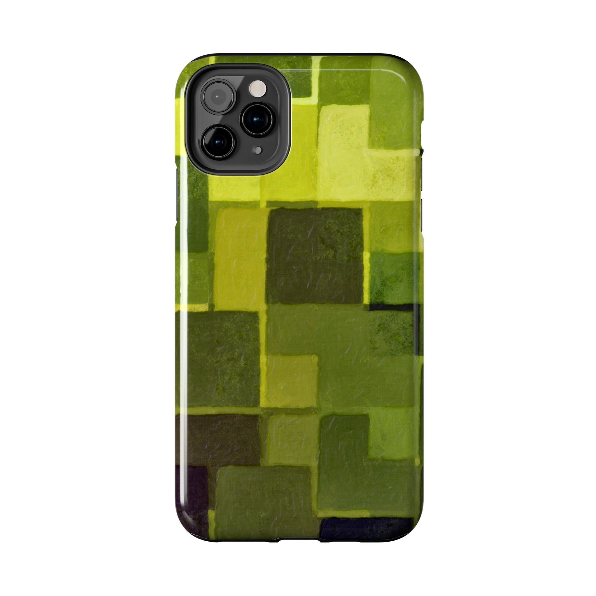 Chartreuse Patchwork Phone Case (Apple & Android)