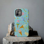 Ice Cream Festival Phone Case (Apple & Android) - Pink Sweetheart