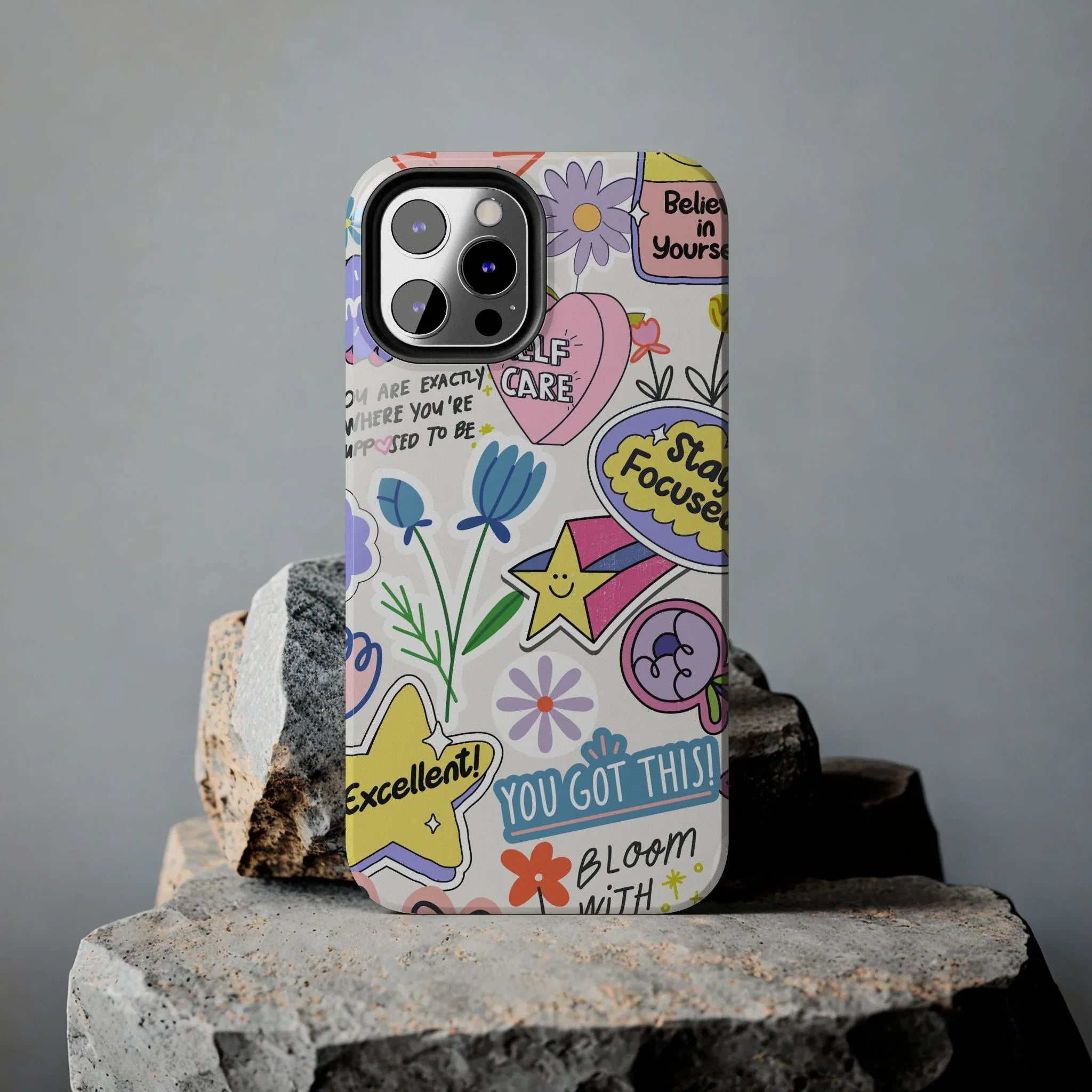 Motivational Phone Case (Apple & Android) - Pink Sweetheart