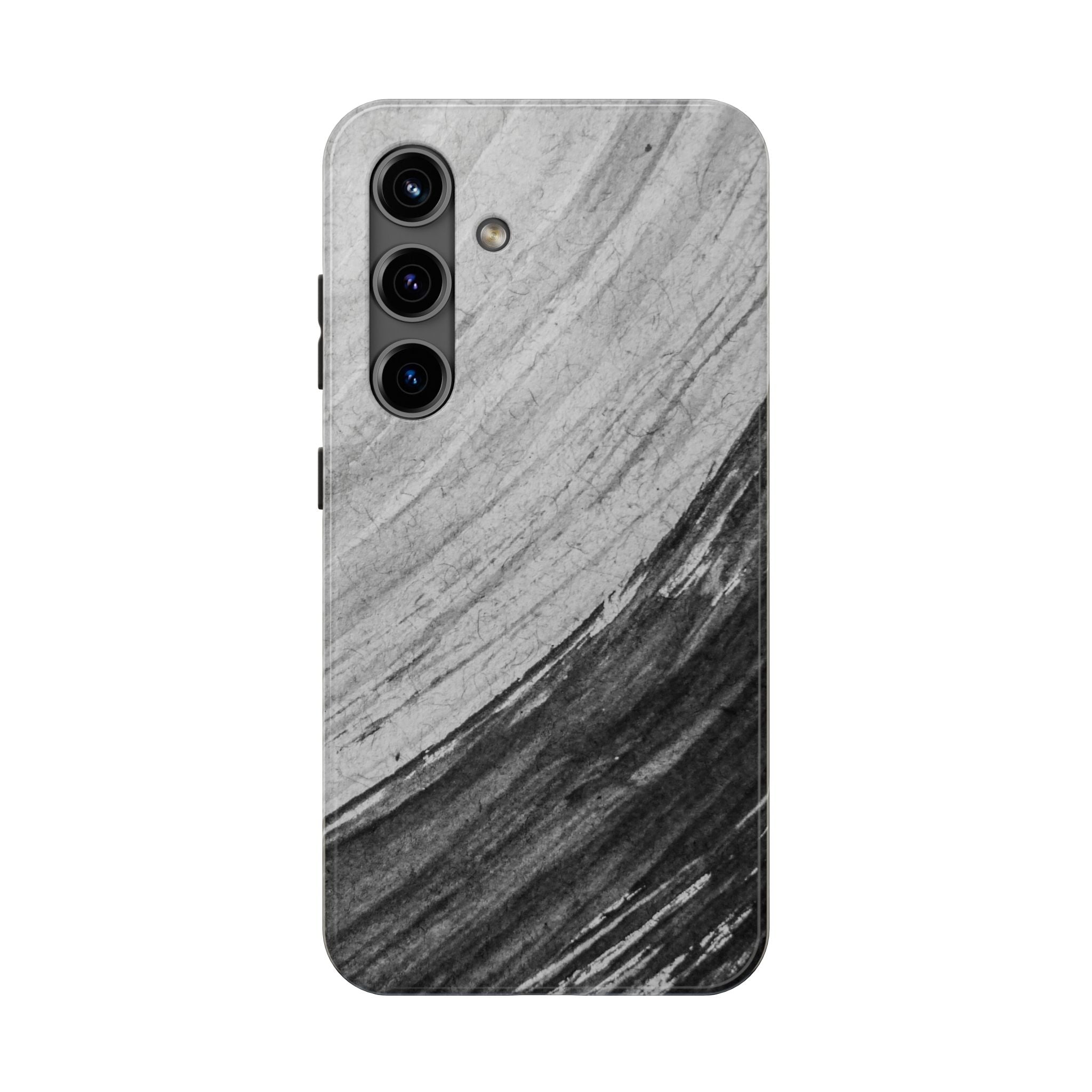 Black & Gray Phone Case (Apple & Android)