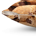 Chunky Chocolate Chip Cookies Square Pillow