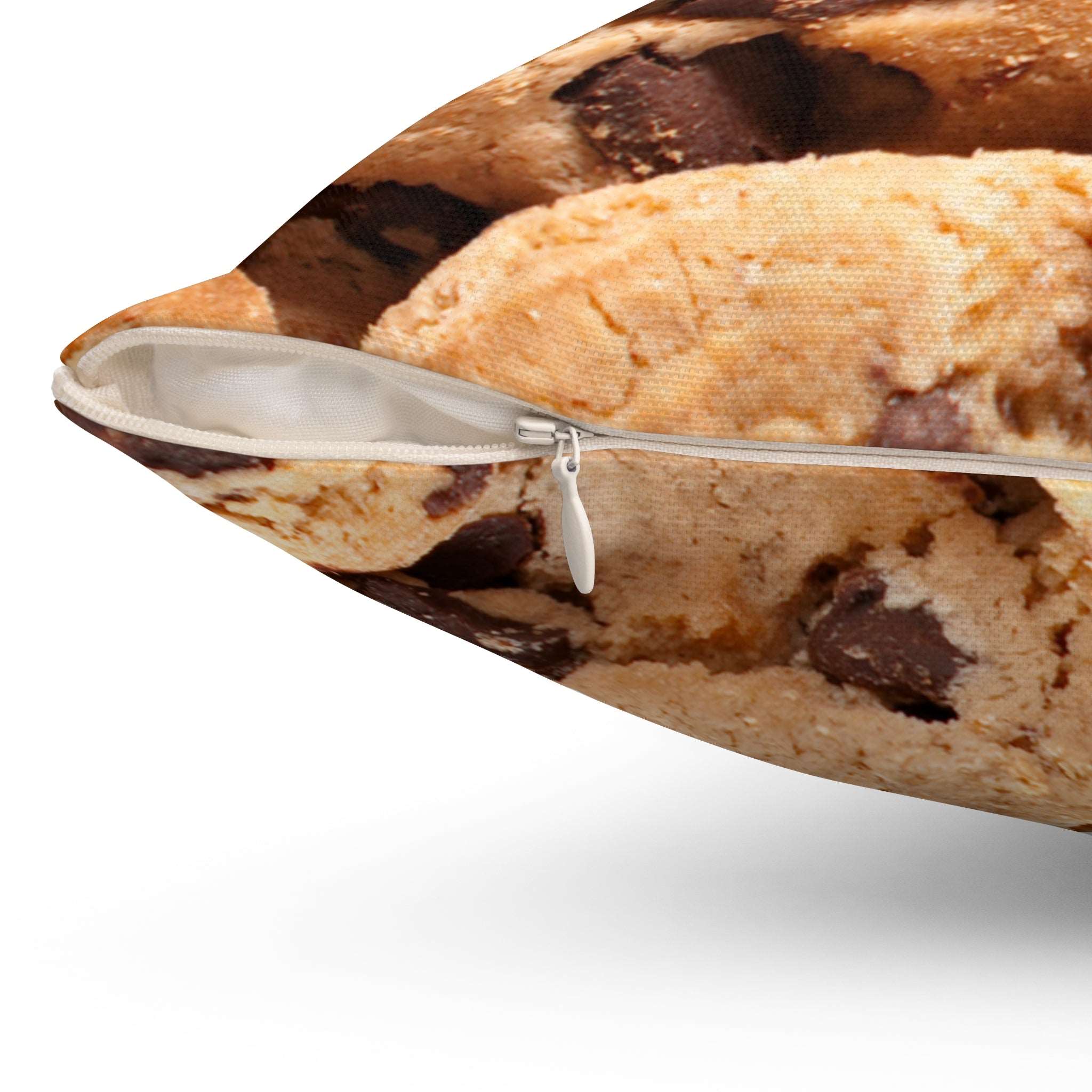 Chunky Chocolate Chip Cookies Square Pillow
