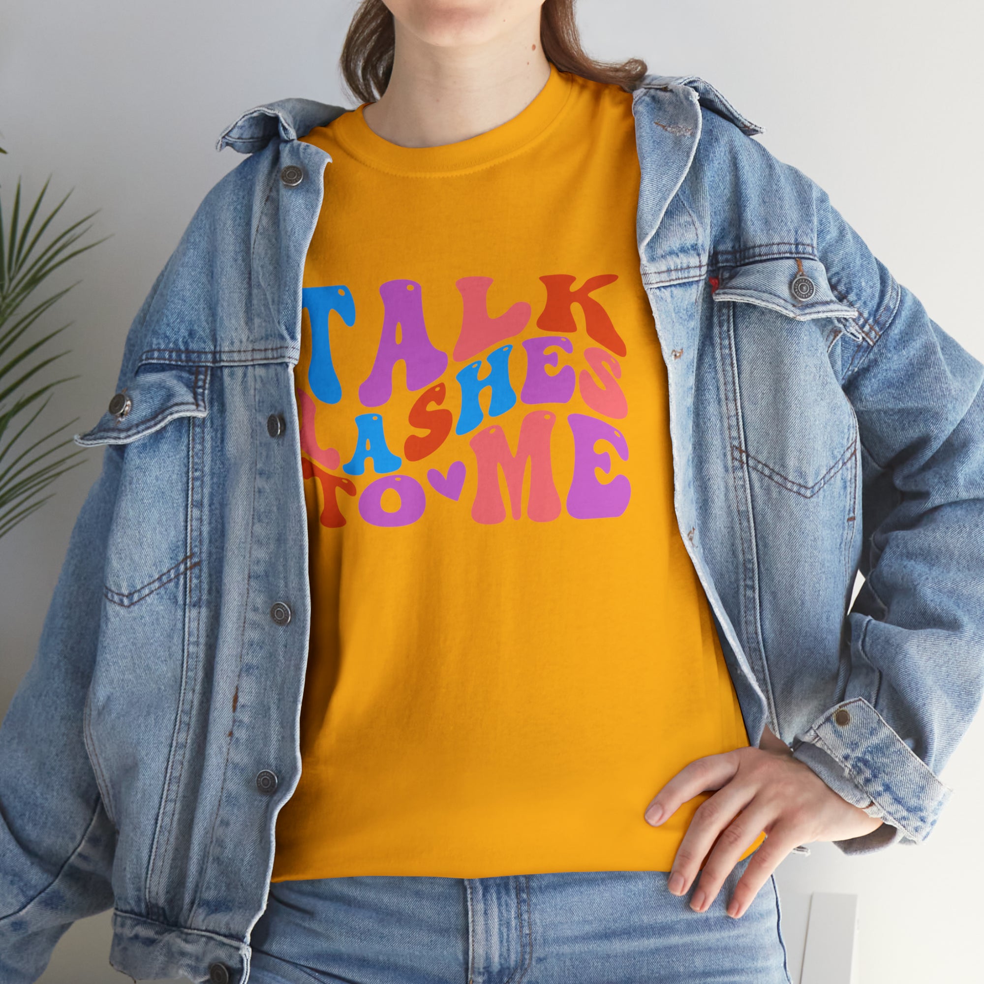 Talk Lashes to Me Cotton Tee