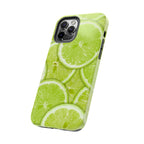Green Citrus Lime Phone Case (Apple & Android) - Pink Sweetheart