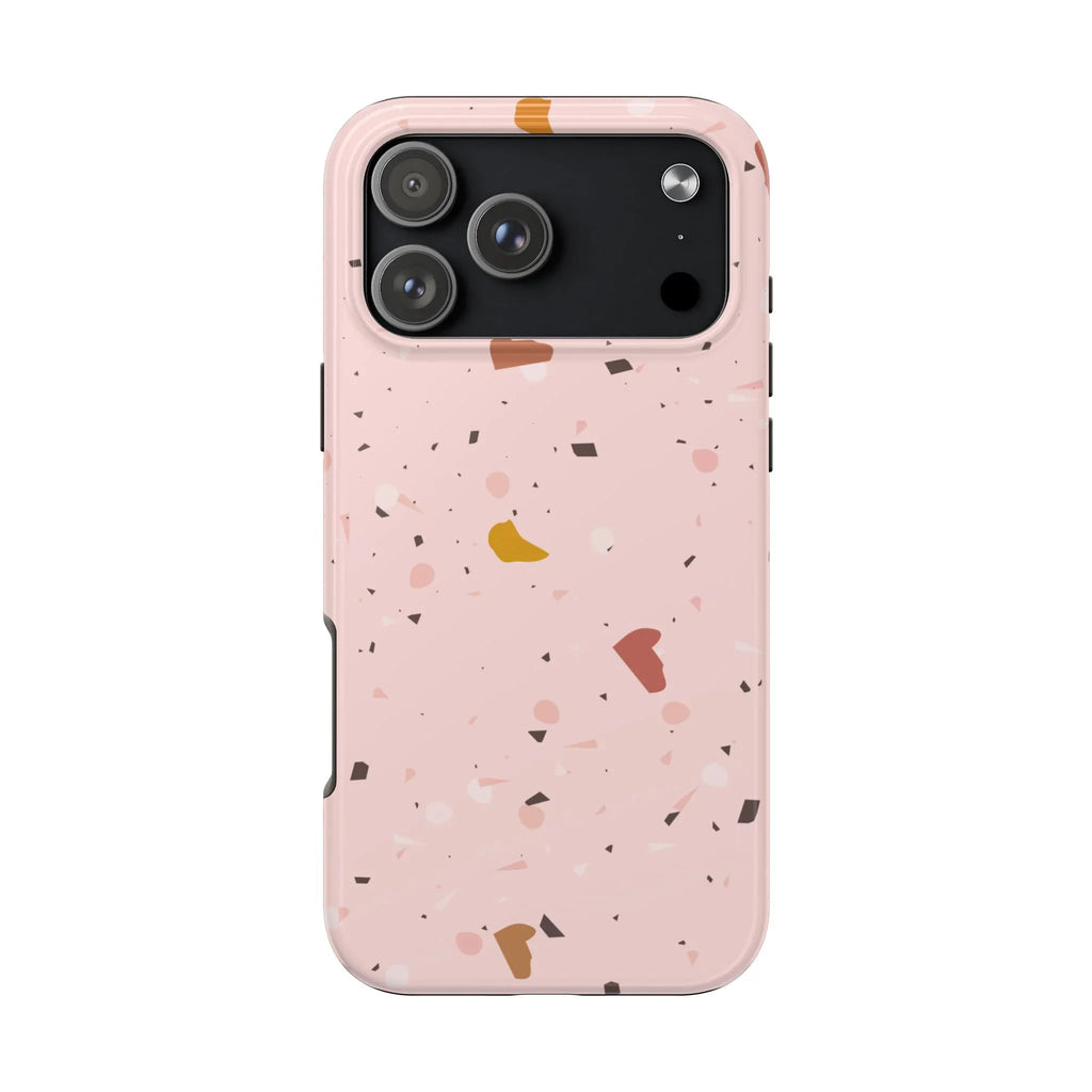 Pink Terrazzo Phone Case (Apple & Android) - Pink Sweetheart