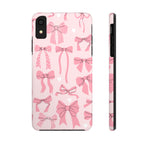 Pink Bow Ribbons Phone Case (Apple & Android)