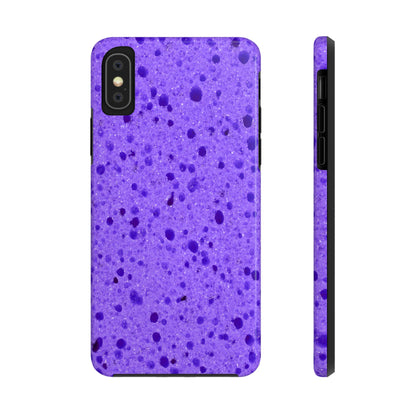 Purple Sponge Phone Case