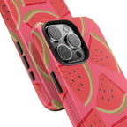 Watermelon Slices Phone Case (Apple & Android) - Pink Sweetheart