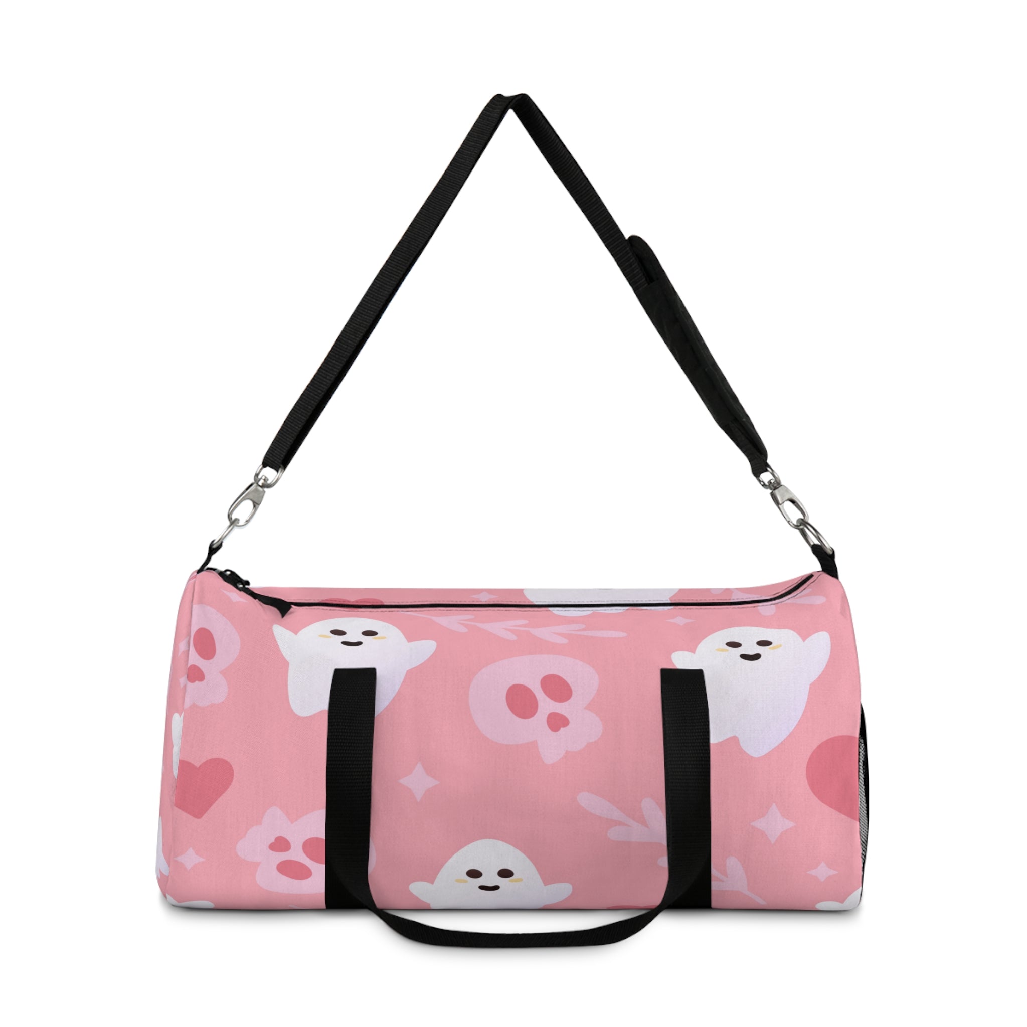 Pretty Pink Ghosts Season Duffel Bag