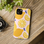 Sour Lemon Drop Phone Case (Apple & Android) - Pink Sweetheart