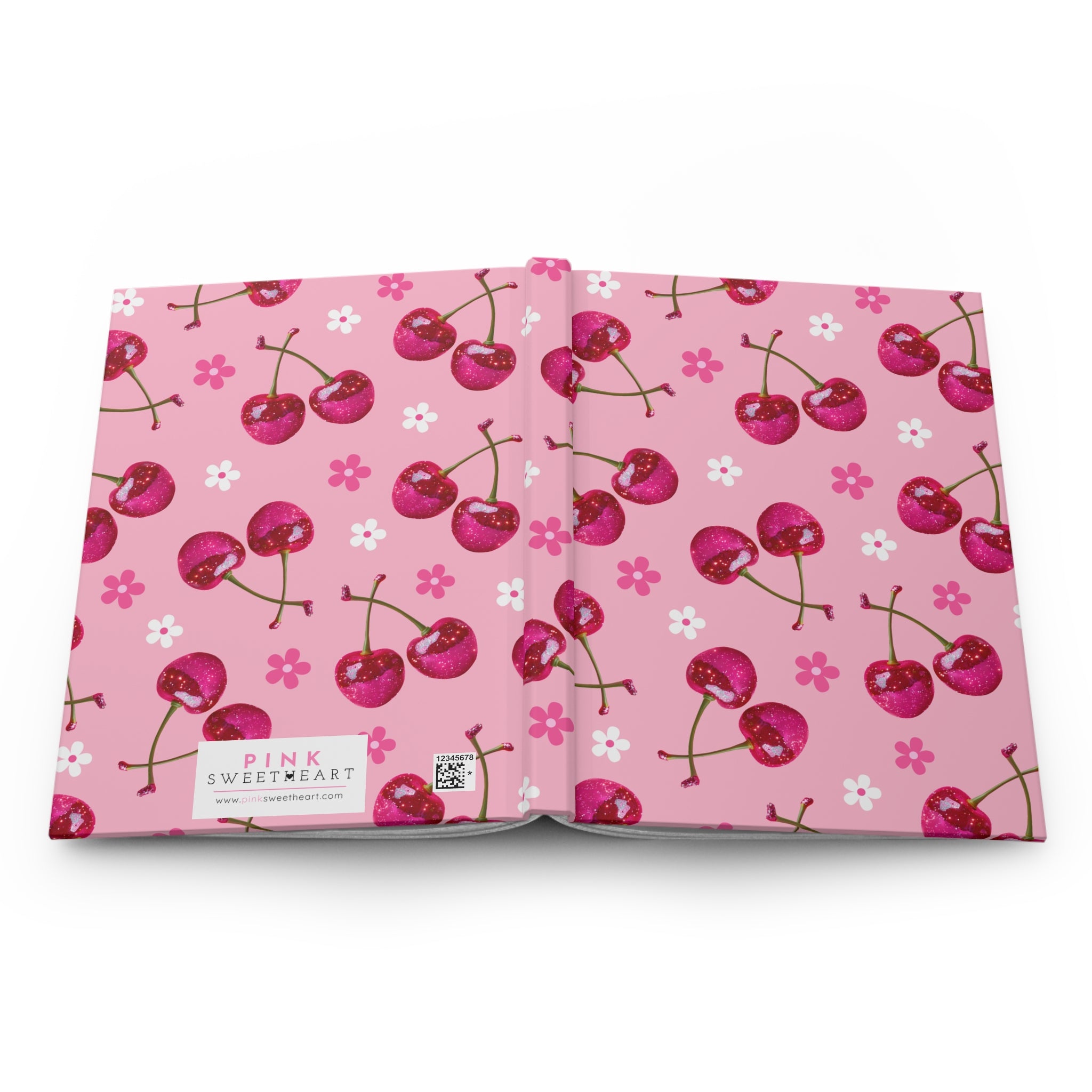 Sparkling Cherry Hardcover Matte Journal