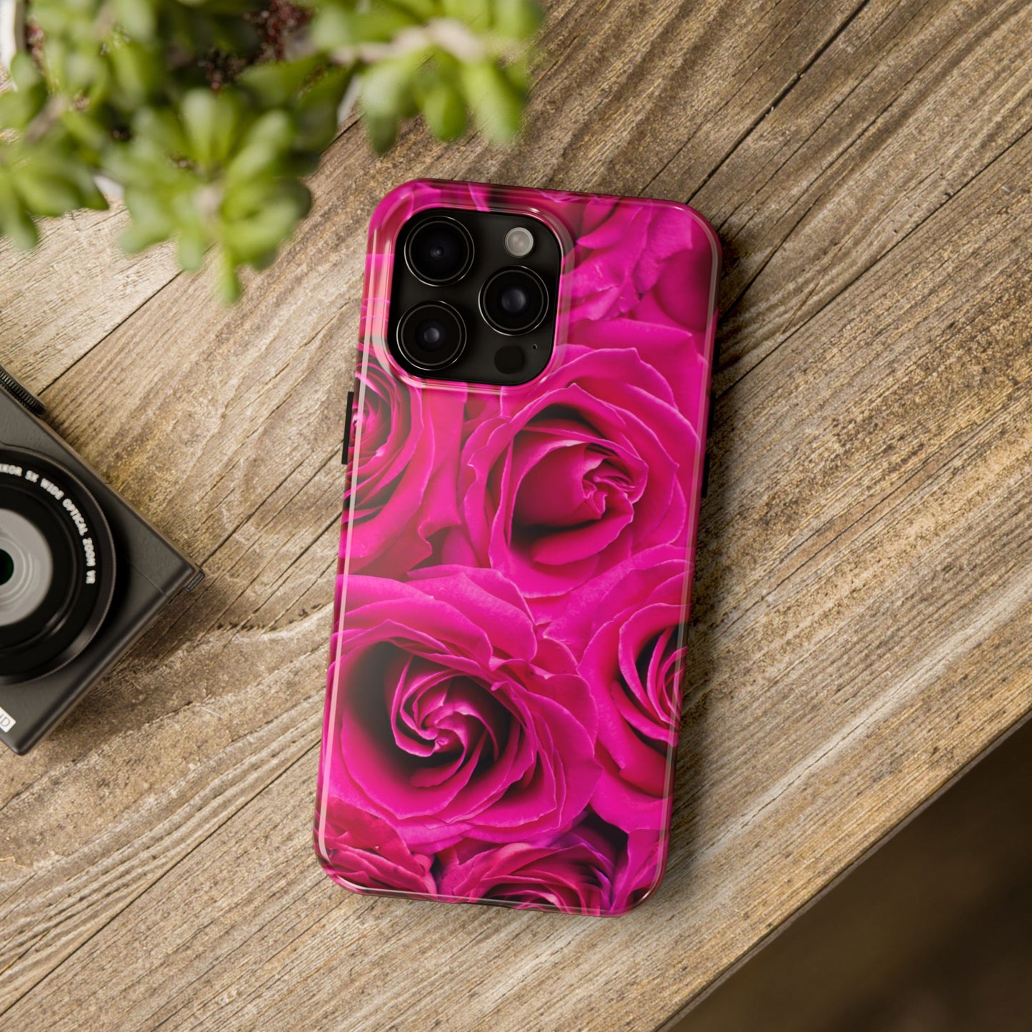 Fuchsia Rose Phone Case