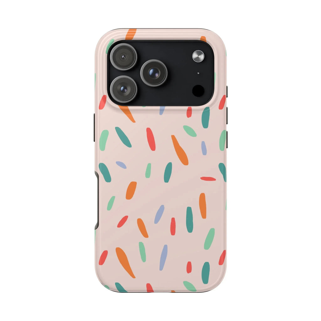 Dash of Sprinkles Phone Case (Apple & Android) - Pink Sweetheart