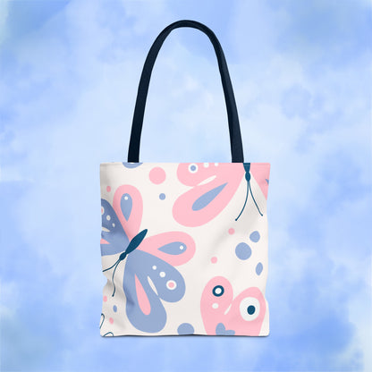 Pastel Butterlies Tote Bag