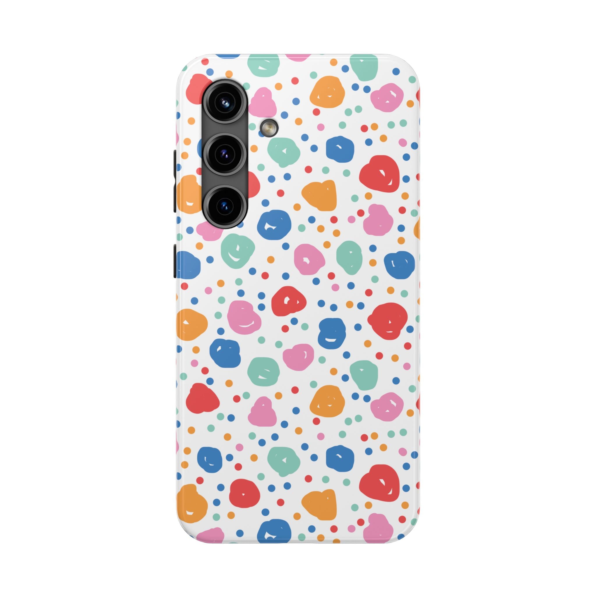 Seamless Hand Drawn Polka Phone Case (Apple & Android)