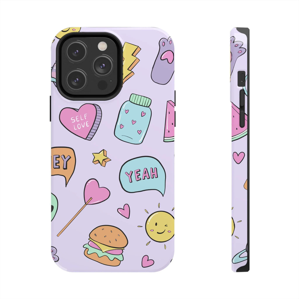 Kawaii Cute Collection Phone Case (Apple & Android) - Pink Sweetheart