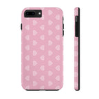 Infinite Pink Hearts Phone Case (Apple & Android)