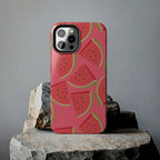 Watermelon Slices Phone Case (Apple & Android) - Pink Sweetheart
