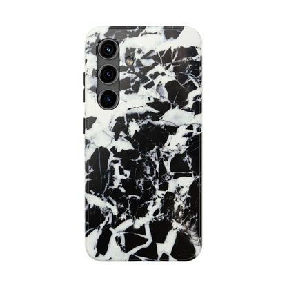 Black & White Shattered Phone Case