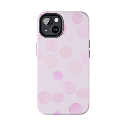 Watercolor Dots Phone Case