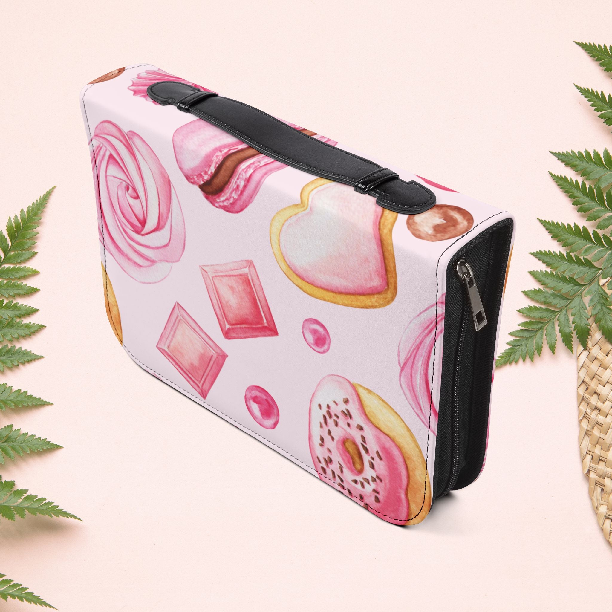 Pink Macaron Sweets Book Cover
