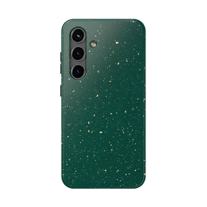 Emerald Gold Flecked Phone Case