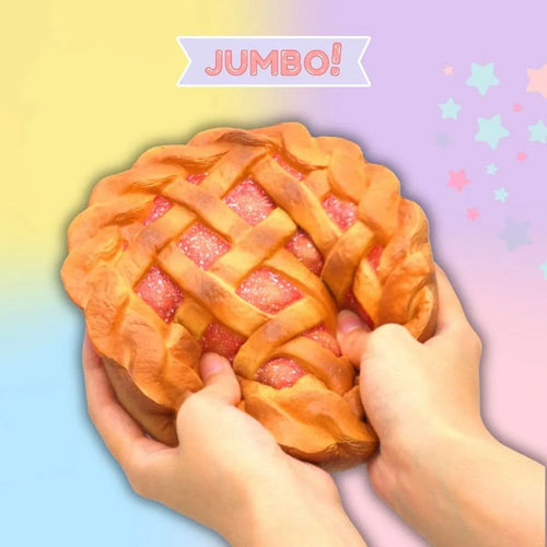 Apple Pie Jumbo Scented Squishy - Pink Sweetheart