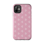 Infinite Pink Hearts Phone Case (Apple & Android)