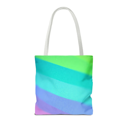 Blurred Rainbow Sectrum Tote Bag