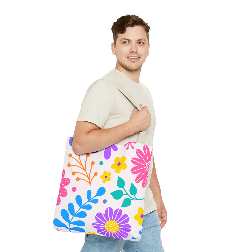 Fun Florals Tote Bag