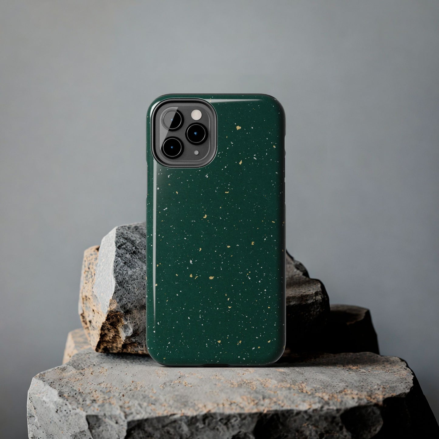 Emerald Gold Flecked Phone Case