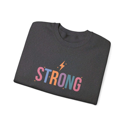 "Strong" Heavy Blend™ Crewneck Sweatshirt