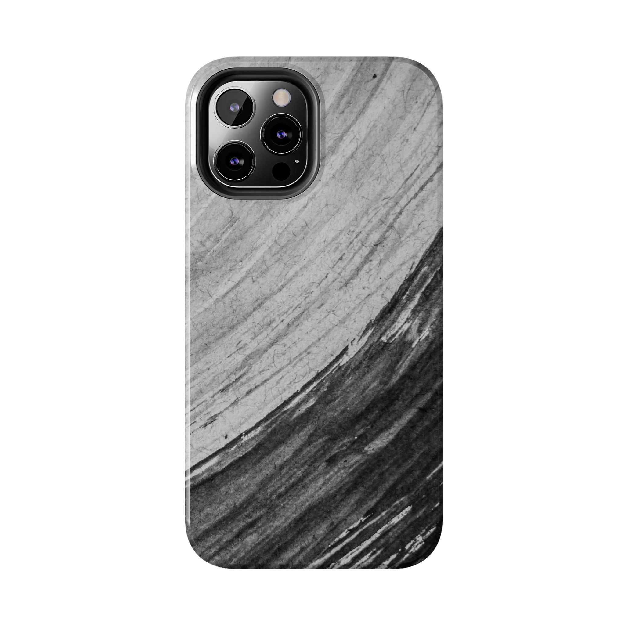 Black & Gray Phone Case (Apple & Android)