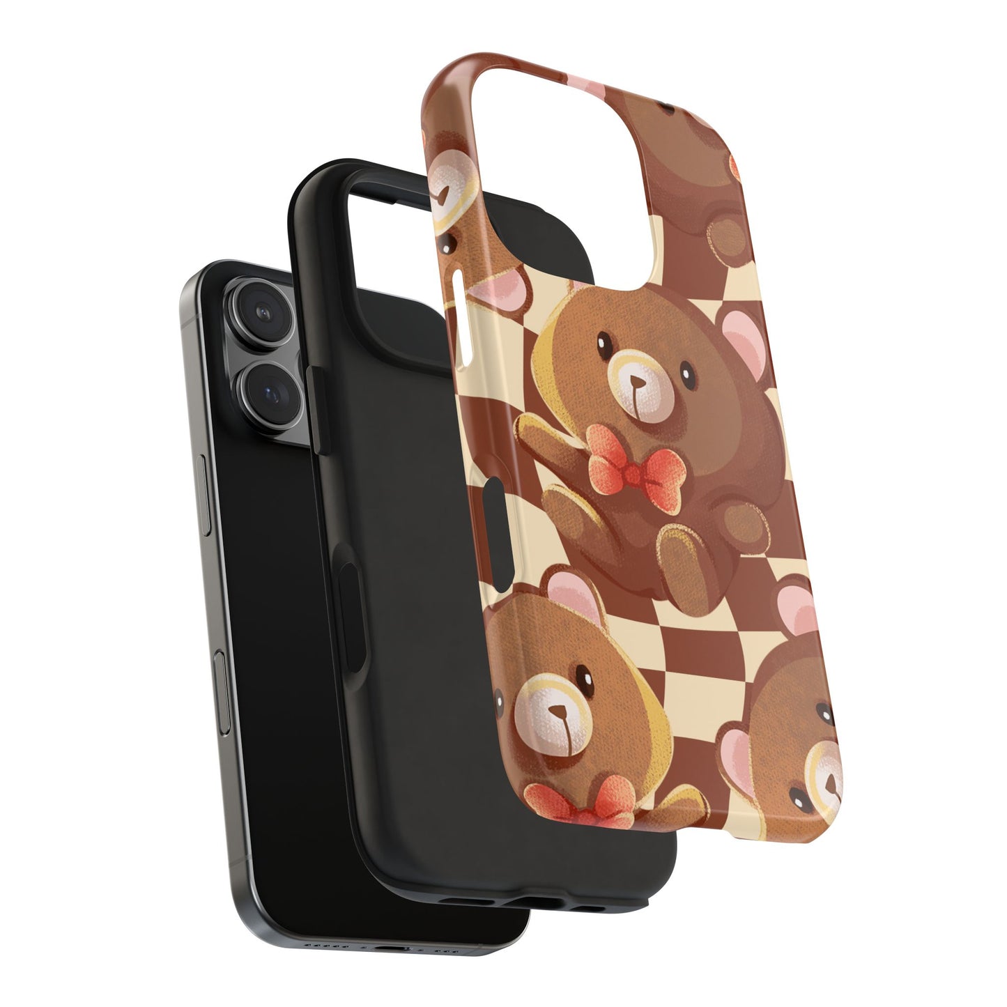 Retro Brown Bear Phone Case