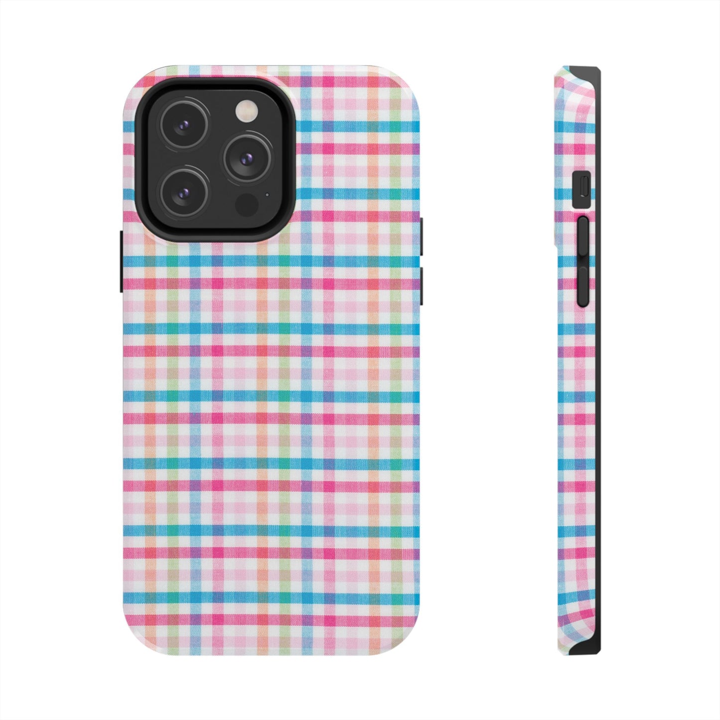 Checked Pattern Phone Case