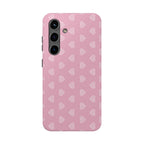 Infinite Pink Hearts Phone Case (Apple & Android)