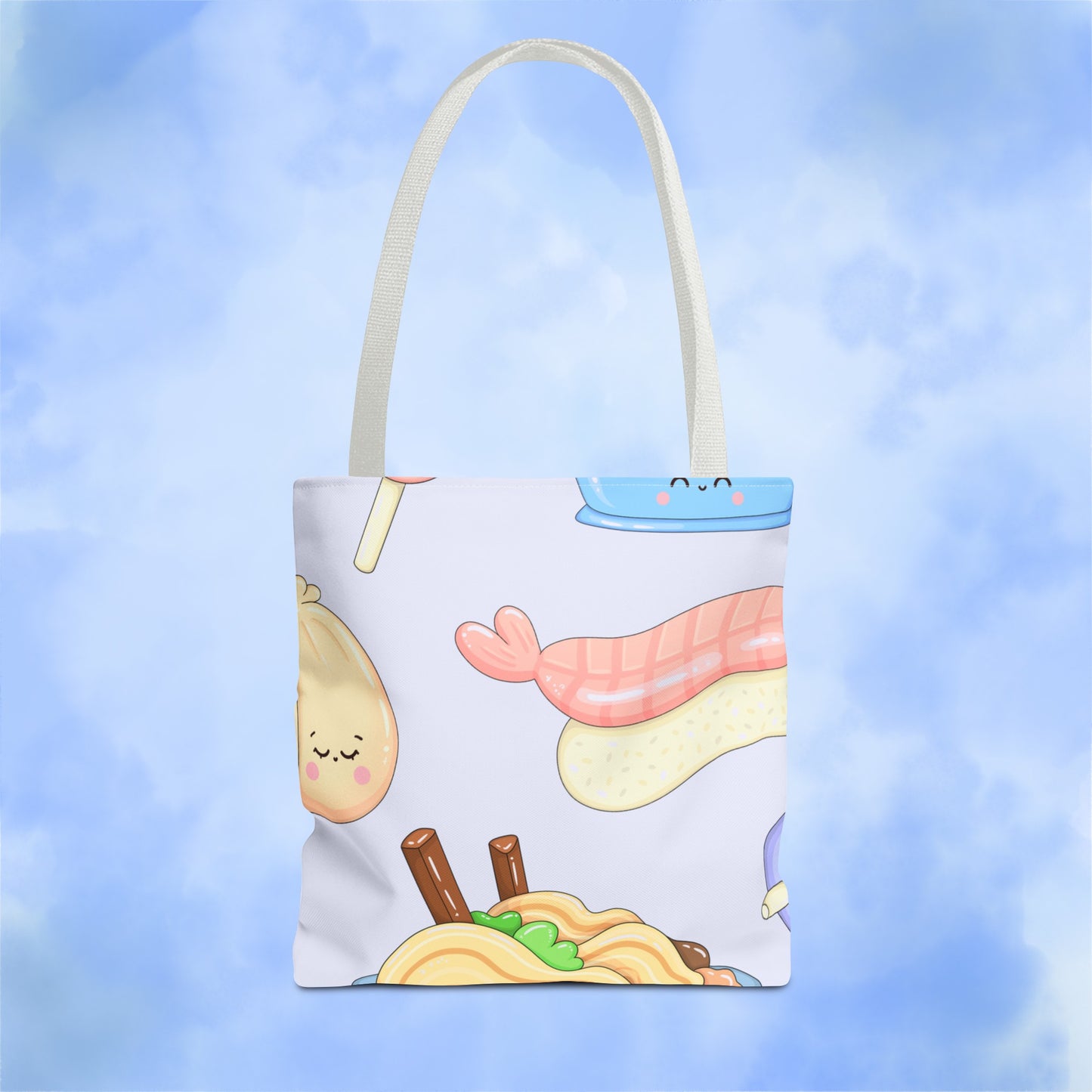 Kawaii Anime Snacks Tote Bag