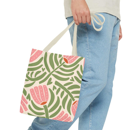 70s Retro Botanicals Tote Bag