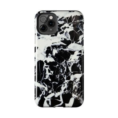 Black & White Shattered Phone Case