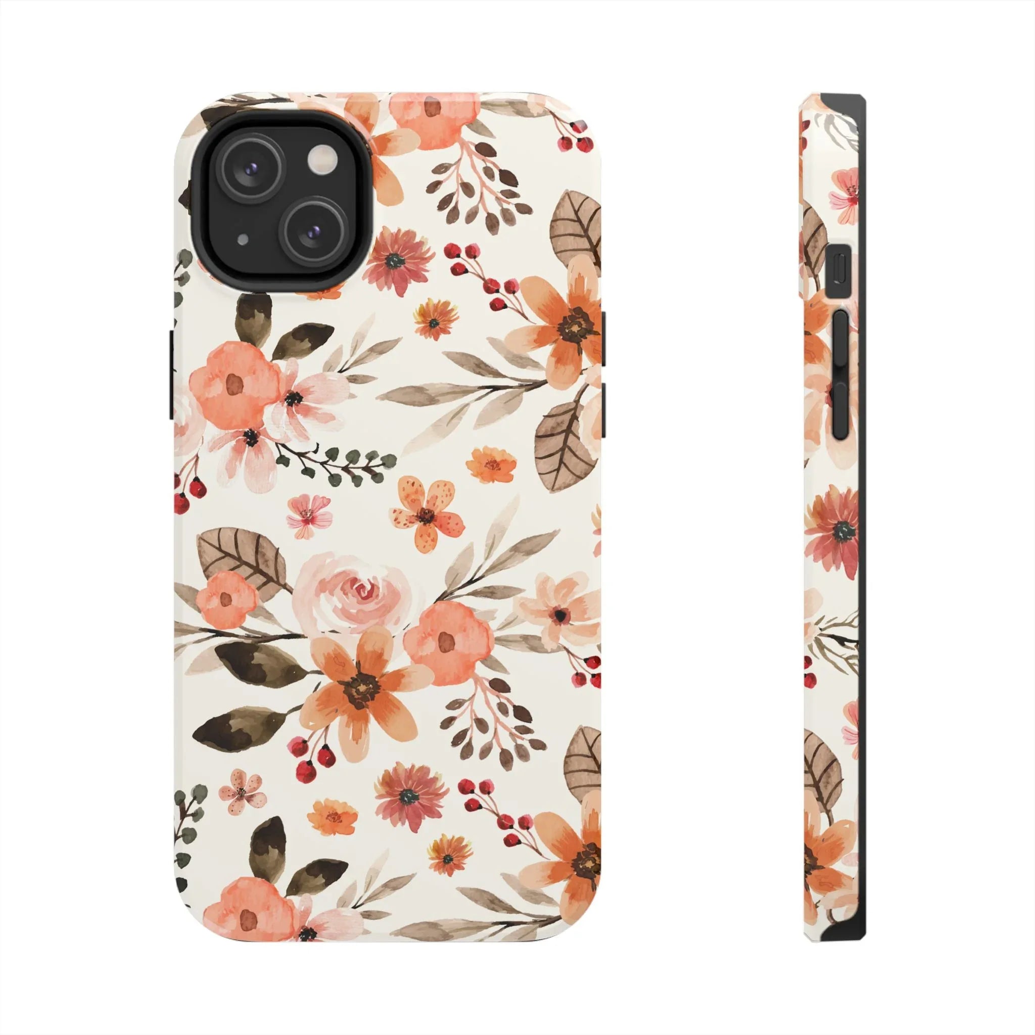 Timeless Vintage Florals Phone Case (Apple & Android) - Pink Sweetheart