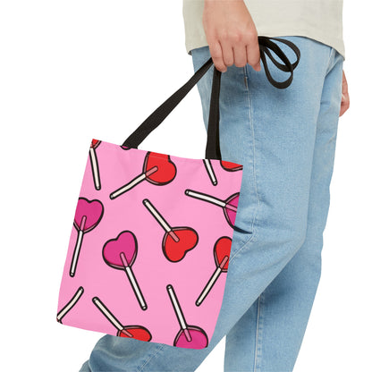 Sweetheart Lollipops Tote Bag