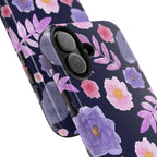 Purple Florals Phone Case (Apple & Android)