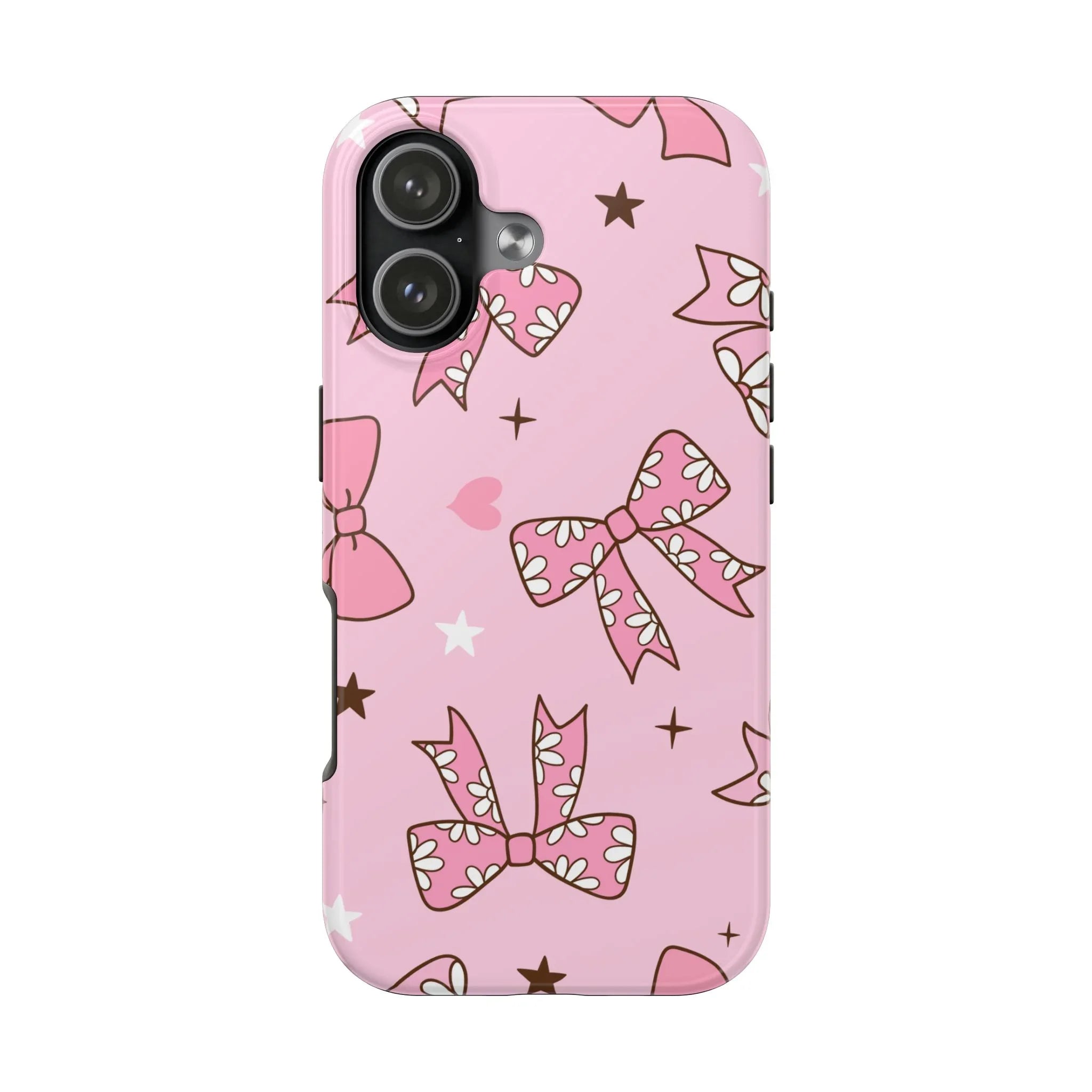 Pretty Pink Bows Phone Case (Apple & Android) - Pink Sweetheart