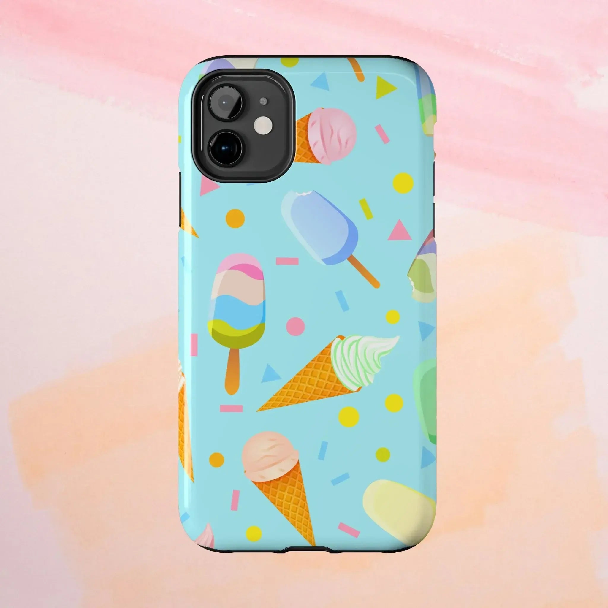 Ice Cream Festival Phone Case (Apple & Android) - Pink Sweetheart