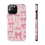 Pink Bow Ribbons Phone Case (Apple & Android)