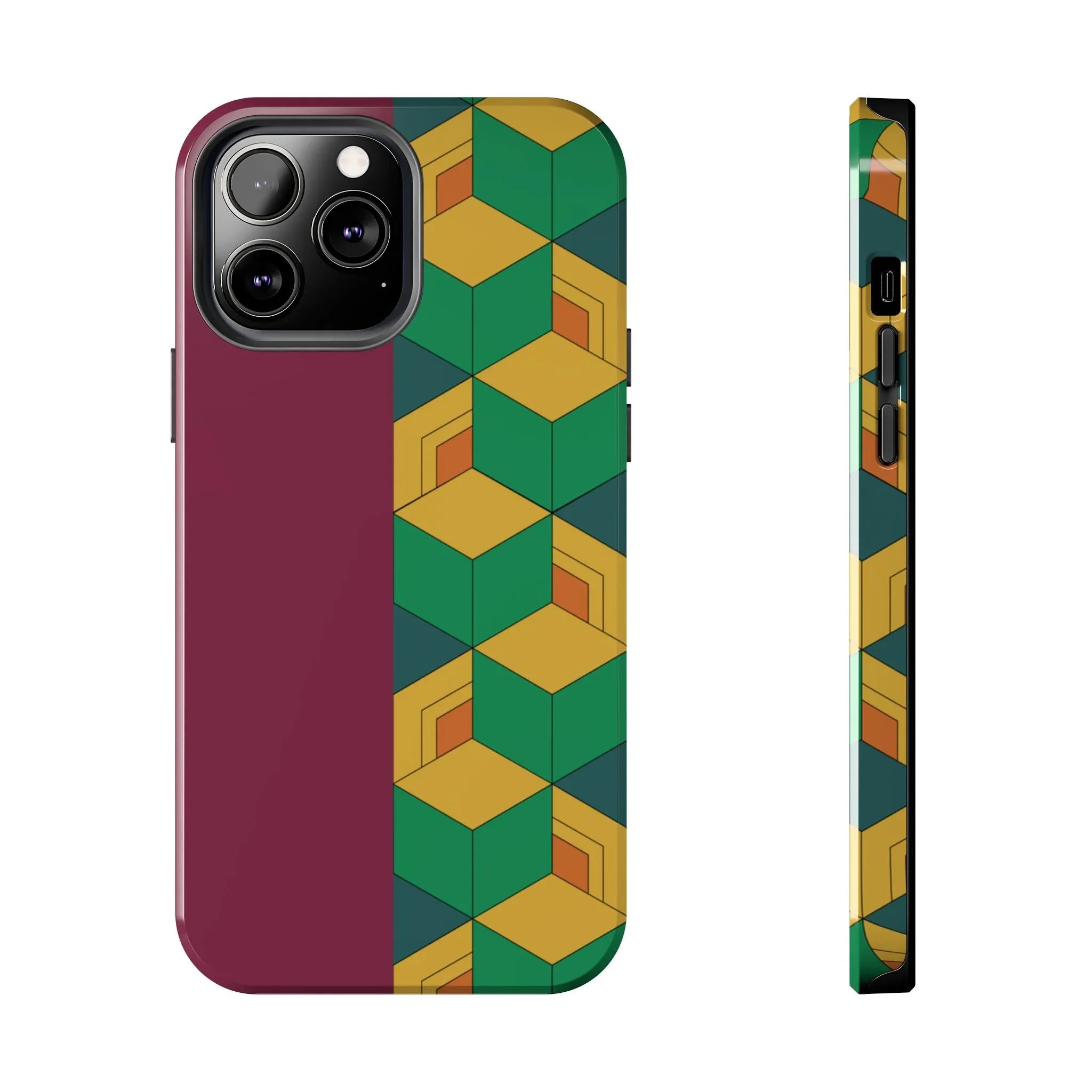 Brotherly Split Kimono Tough Phone Case (Apple & Android) - Pink Sweetheart