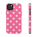 Pink Polka Dot Phone Case (Apple & Android) - Pink Sweetheart